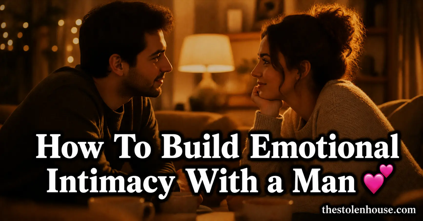 How to build emotional intimacy with a man