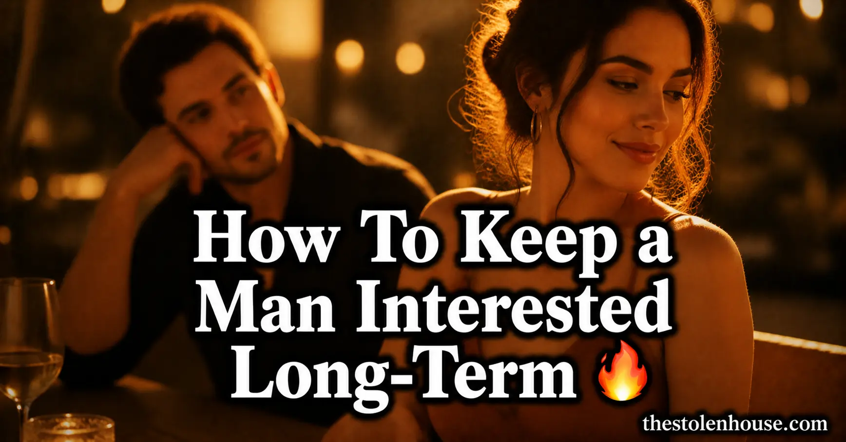 How to keep a man interested
