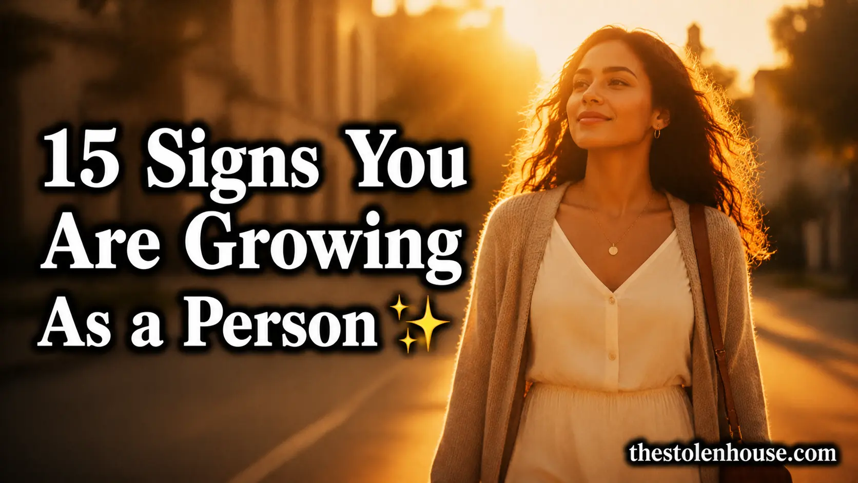 Signs you are growing as a person