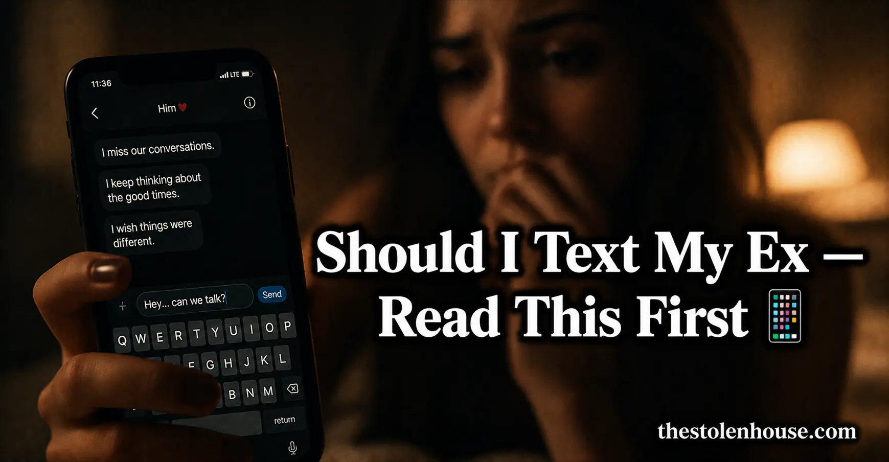 should I text my ex